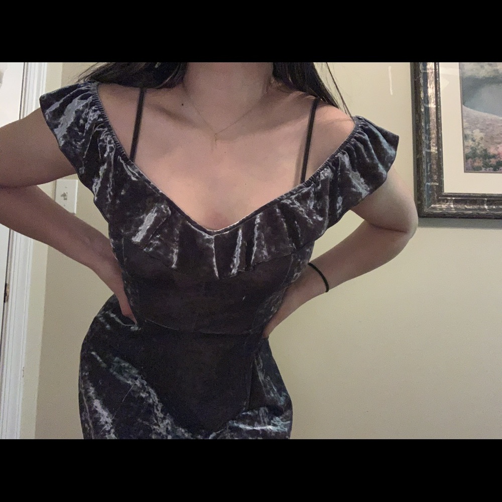 versatile velvet dress